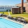 aerial view of pool
